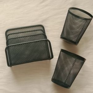 Mesh makeup or mail holders